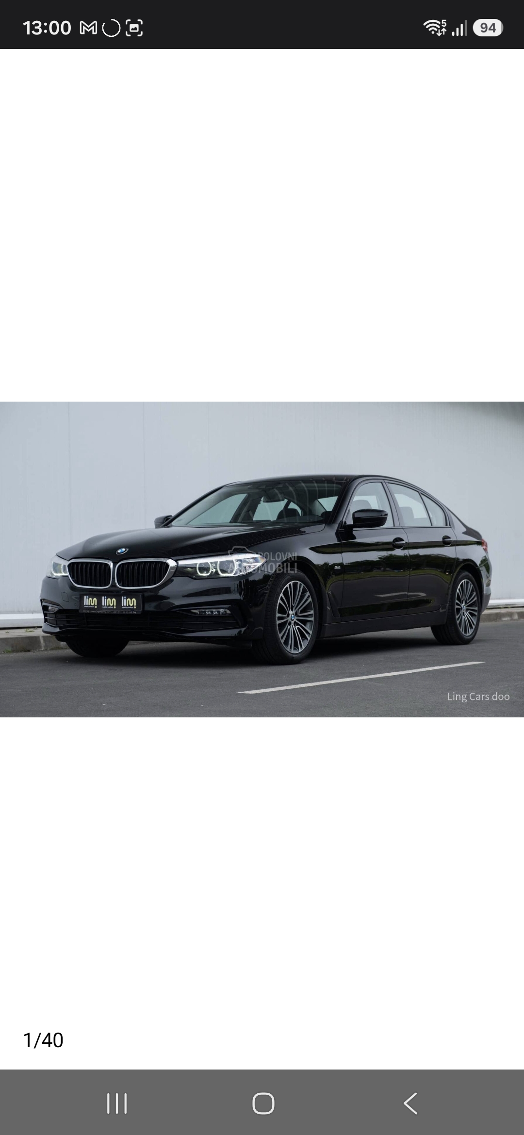 BMW 520 2020.